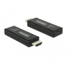 DELOCK HDMI tesztelo az EDID információhoz OLED kijelzovel kábel és adapter