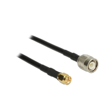 DELOCK HF Kabel TNC -> SMA St/St 10.00m low loss (89498) kábel és adapter