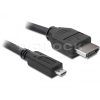 DELOCK High Speed HDMI Ethernet kábel A/D - A apa/apa 1,0m