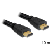DELOCK High Speed HDMI-kábel típusú Ethernet – HDMI A dugós > HDMI A dugós 10m Black