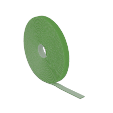 DELOCK Hurkolható rögzítok, 10 m x 13 mm (H x Sz) tekercs, zöld villanyszerelés