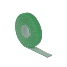 DELOCK Hurkolható rögzítok, 3 m x 13 mm (H x Sz) tekercs, zöld villanyszerelés