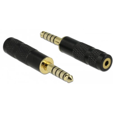 DELOCK Jack Átalakító Fekete 5cm 65897 kábel és adapter