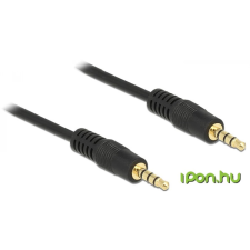 DELOCK Jack Összekötő Fekete 5m 83438 kábel és adapter