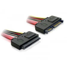 DELOCK KAB Delock 84362 SATA hosszabbító kábel - 0,2m kábel és adapter