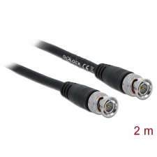 DELOCK Kábel BNC csatlakozódugóval - BNC csatlakozódugóval 2 m kábel és adapter