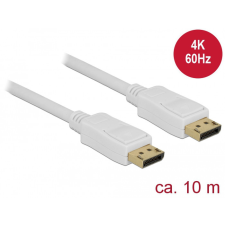 DELOCK Kábel Displayport 1.2 dugó &gt; Displayport dugó 4K 60 Hz 10 m kábel és adapter