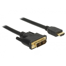 DELOCK Kábel DVI 18+1 csatlakozódugóval > HDMI-A c kábel és adapter