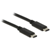 DELOCK Kábel USB Type-C™ 2.0 dugó > USB Type-C™ 2.