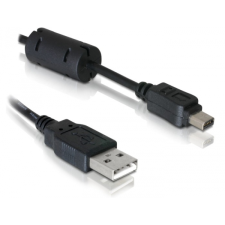 DELOCK kamera kábel 1m Olympus 12-tűs USB (82417) kábel és adapter