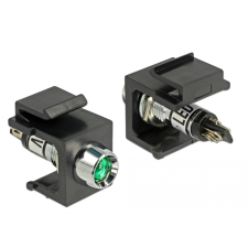 DELOCK Keystone LED 6V Keystone-Modul - Zöld kábel és adapter