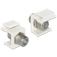 DELOCK Keystone module F female > F female kábel és adapter