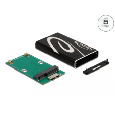 DELOCK Külső váz SuperSpeed USB mSATA SSD-hez asztali számítógép kellék