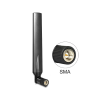 DELOCK LTA antenna SMA sáv 1/3/7/20 -5 ~ -2.8 dBi mindenirányú, csuklós, fekete