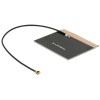 DELOCK LTE antenna MHF/U.FL-LP-068 kompatibilis dugó 2 ~ 3,5 dBi 150 mm PCB belső öntapadós