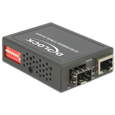 DELOCK Média konverter 10/100/1000Base-T - SFP, kompakt egyéb hálózati eszköz