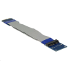 DELOCK Mini PCI Express / mSATA hosszabbító kábel 13cm (65837)