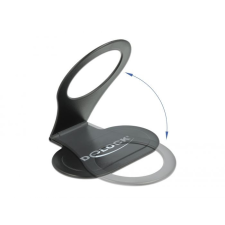 DELOCK Mobile Phone Charging Holder for Power Socket Black mobiltelefon kellék