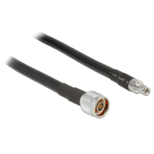 DELOCK N-dugó > RP-SMA-dugó CFD400 LLC400 antenna kábel 5m (13023) (DE13023) kábel és adapter