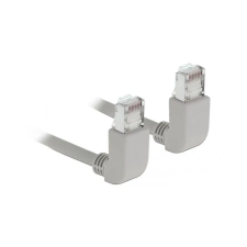DELOCK Netzwerkkabel RJ45 Cat.6A S/FTP oben / oben gewinkelt (83513) kábel és adapter