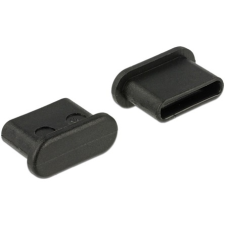 DELOCK Porvédo USB Type-C™ kimenethez fogantyú nélkül 10 darab fekete szerver