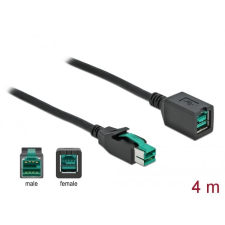 DELOCK Powered USB bővítőkábel 12V 4m (85983) (DE85983) kábel és adapter