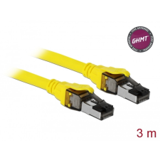 DELOCK RJ45 Cat.8.1 S/FTP kábel vékony 3 m kábel és adapter