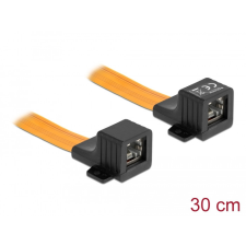 DELOCK RJ45 FPC (Flexibilis Nyomtatott Áramkör) ablakon átbújtató, 30 cm egyéb hálózati eszköz