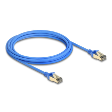  Delock RJ45 hálózati kábel Cat.8.1 F/FTP vékony 3 m kék kábel és adapter