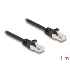 DELOCK RJ50 apa - RJ50 apa S/FTP kábel 1 m fekete (80187) (del80187) kábel és adapter