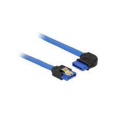 DELOCK - SATA3 EGYENES/JOBB kék kábel 30cm - 84990 kábel és adapter