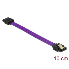 DELOCK SATA 6 Gb/s Cable 10cm Violet kábel és adapter