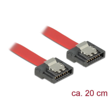 DeLock SATA 6Gb/s Cable FLEXI 0,2m Red kábel és adapter