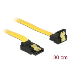 DELOCK SATA 6Gb/s Cable upwards angled to downwards angled 30cm Yellow kábel és adapter