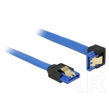 DELOCK SATA 6Gbps ívelt kábel 50cm (kék) kábel és adapter
