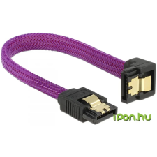 DELOCK SATA cable 6 Gb/s 10 cm down / straight met kábel és adapter
