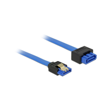 DELOCK SATA-Verl. SATA III -> SATA III Bu/St 1.00m bl (84975) kábel és adapter