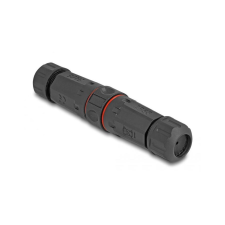 DELOCK SC Simplex -> SC Simplex F/F adapter fekete UPC, IP68 (87868) kábel és adapter