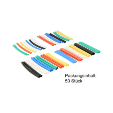 DELOCK Schrumpfschlauch Sortiment 50-teilig farbig Tü (86279) kábel és adapter