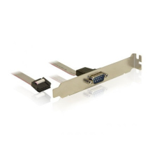  Delock Serial pinheader -&gt; Serial RS-232 hátlapi kivezetés kábel és adapter