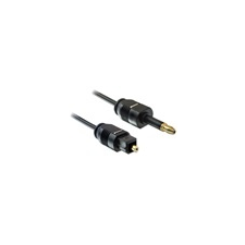 DELOCK standard toslink - toslink mini 3,5 mm kábel (M/M, 2 m) kábel és adapter