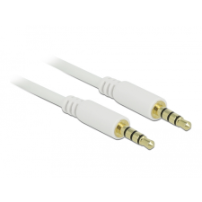DELOCK - Stereo Jack 3.5 mm 4 pin male > male 1m - 83440 kábel és adapter