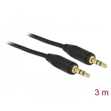 DELOCK - Stereo Jack kábel 3.5 mm 3 pin apa > apa 3m - 83748 kábel és adapter