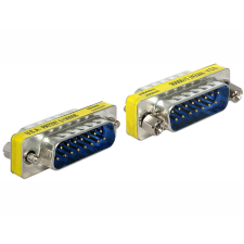 DELOCK Sub-D 15 pin apa &gt; apa nemváltó adapter kábel és adapter