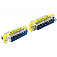 DELOCK Sub-D 25 pin apa > apa nemváltó adapter kábel és adapter