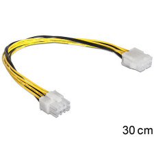 DELOCK tápkábel Molex 4 pin male > 4x 2 pin ventilátor kábel és adapter