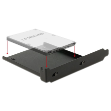 DELOCK telepítőkeret 1 x 2,5 ?HDD-hez a PC-nyílásba mobiltelefon kellék