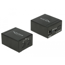 DELOCK TOSLINK kapcsoló 2 x TOSLINK bemenet > 1 x TOSLINK kimenet kábel és adapter