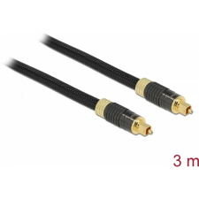 DELOCK Toslink Összekötő Fekete 3m 86594 kábel és adapter