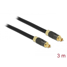 DELOCK Toslink standard apa -> apa kábel 3m (86594) (d86594) kábel és adapter